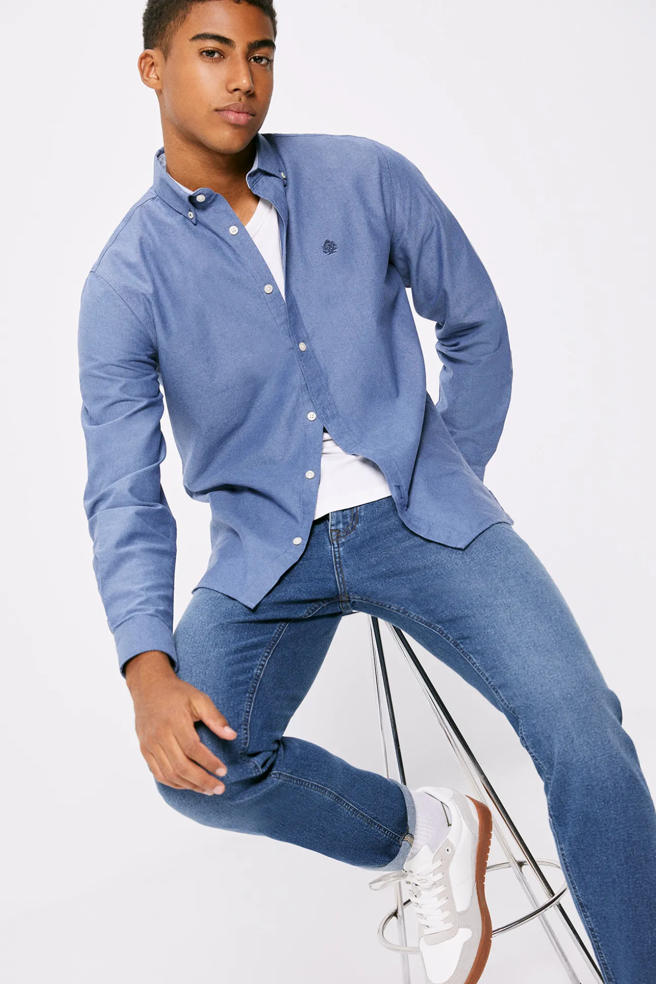 Camisa Oxford Color