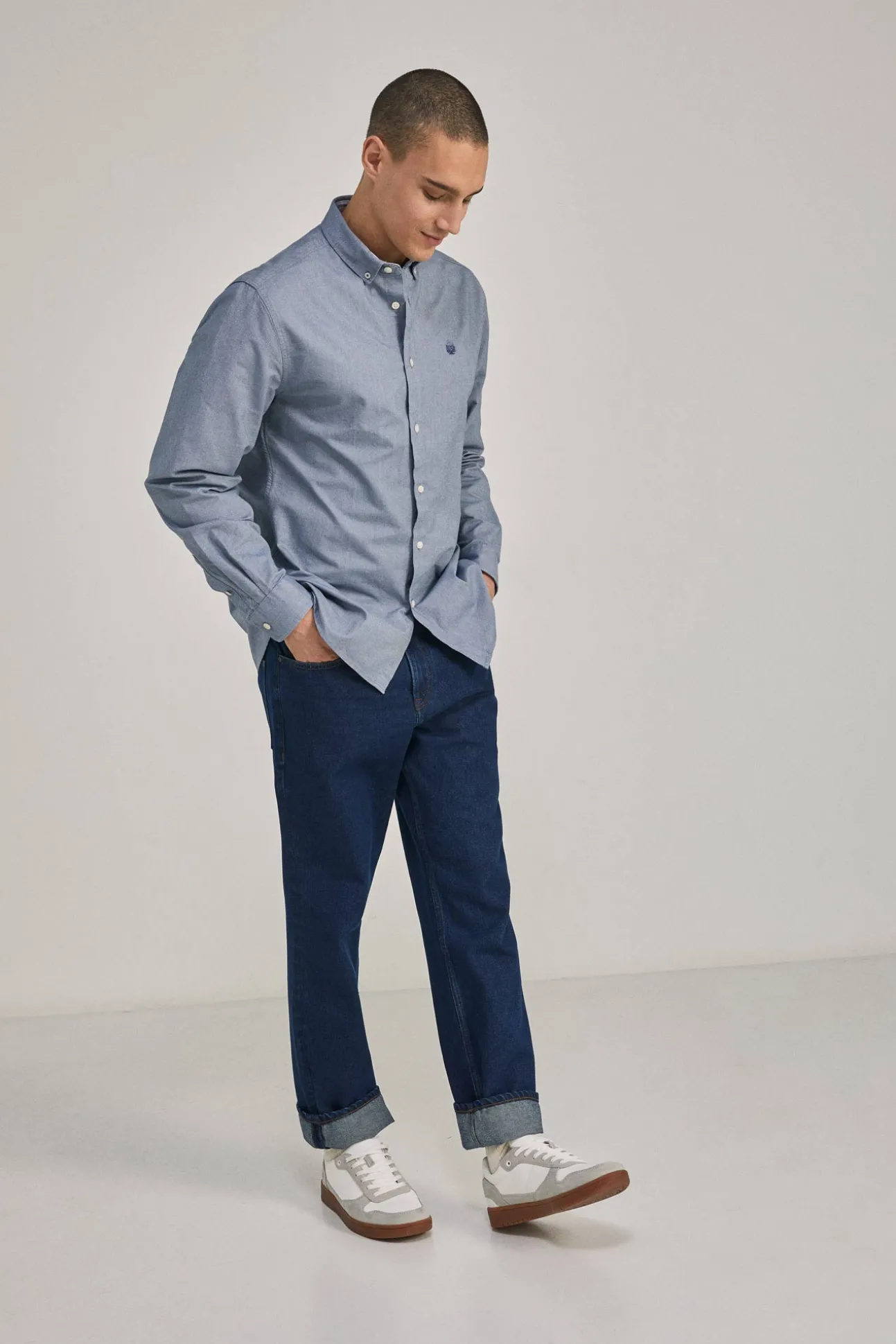 Camisa Oxford Color