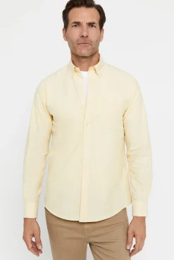 Camisa Oxford Liso