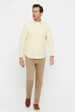 Camisa Oxford Liso