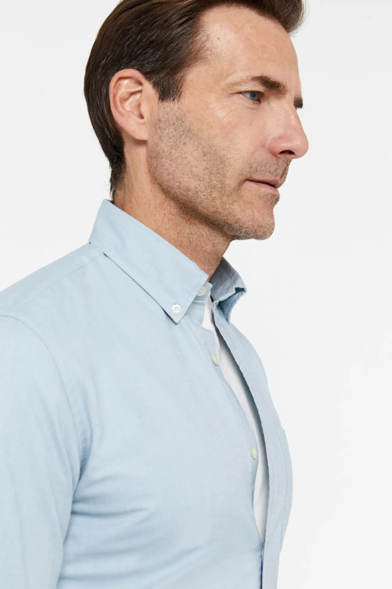 Camisa Oxford Liso