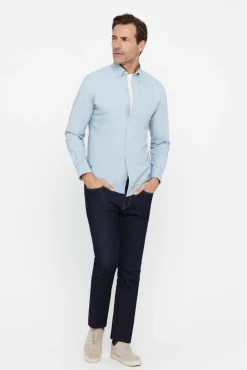 Camisa Oxford Liso