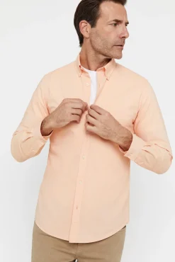 Camisa Oxford Liso