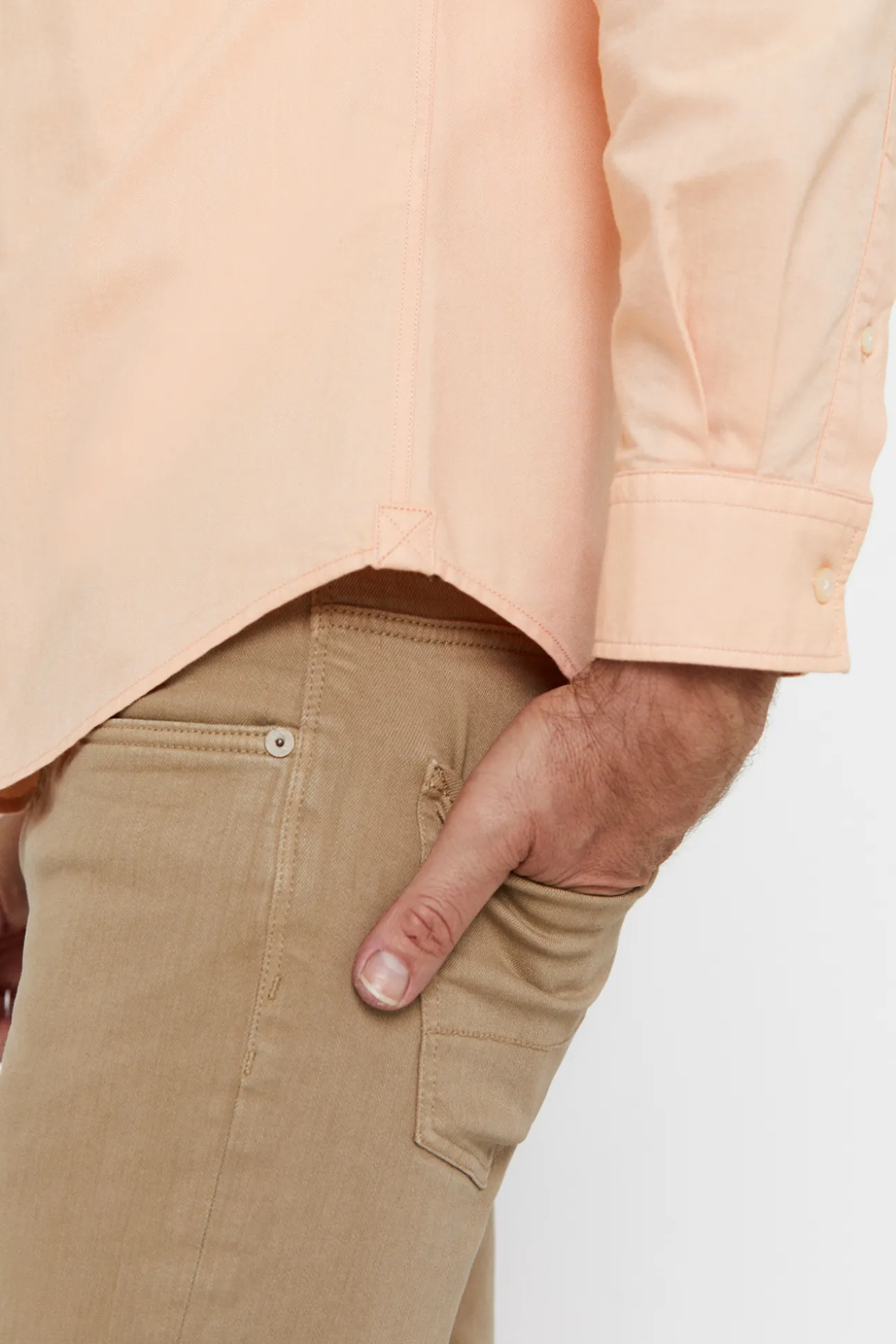Camisa Oxford Liso