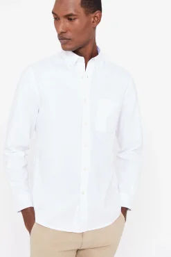 Camisa Oxford Liso Facil Plancha