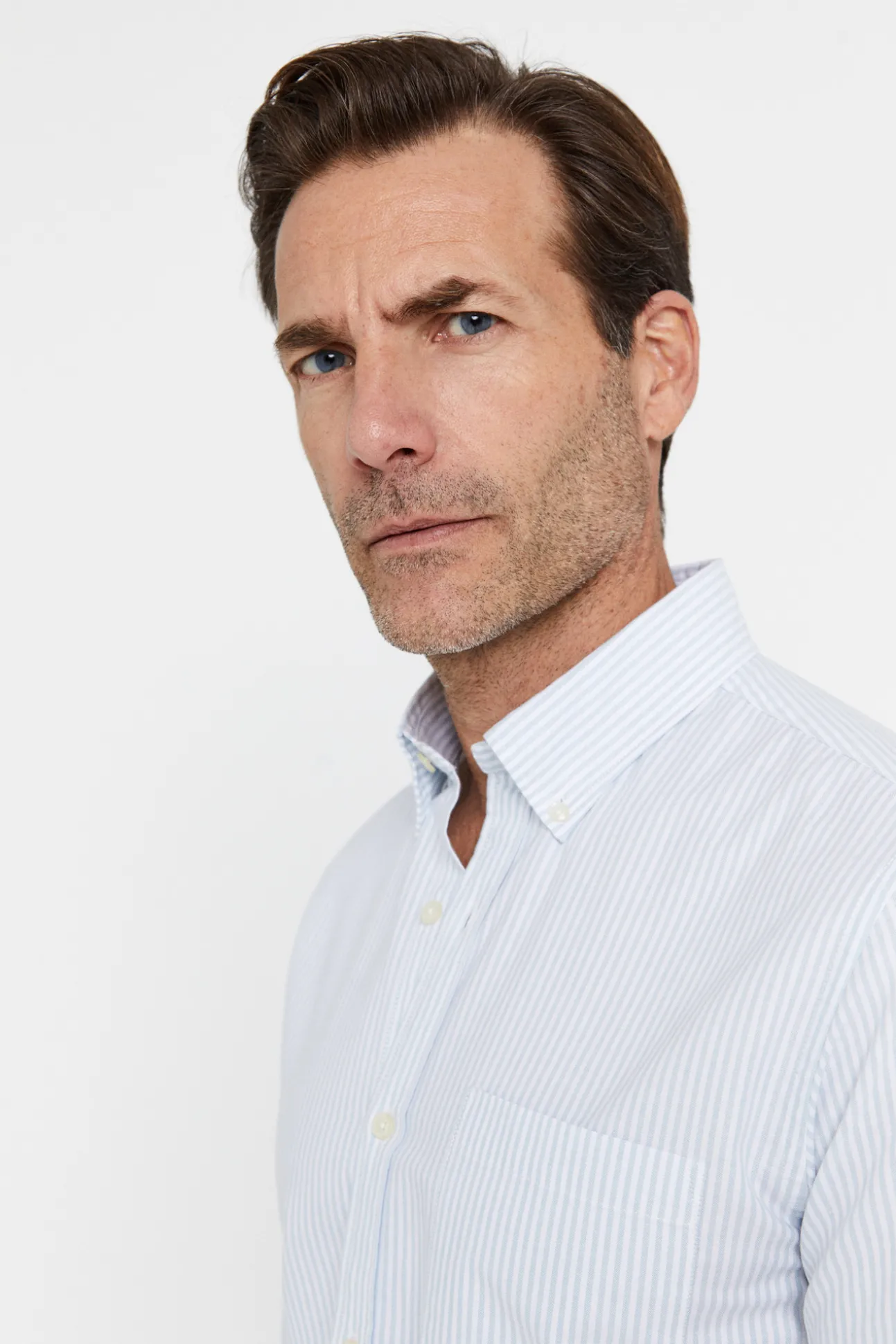 Camisa Oxford Rayas