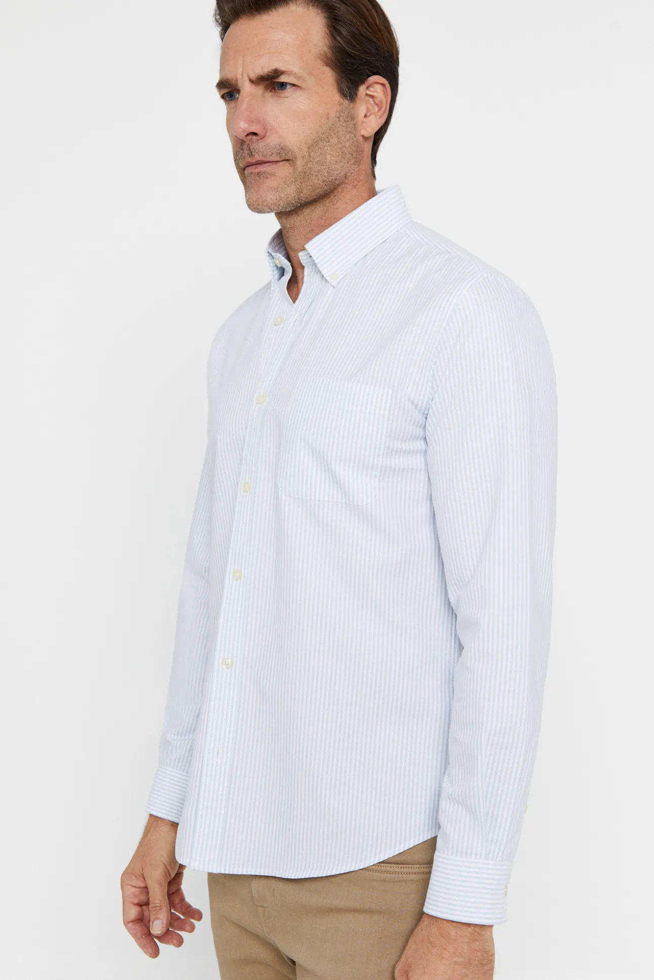 Camisa Oxford Rayas