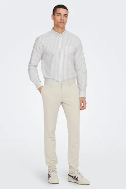 Camisa Oxford Rayas