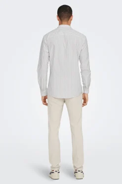 Camisa Oxford Rayas