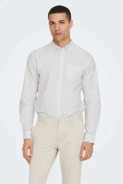 Camisa Oxford Rayas