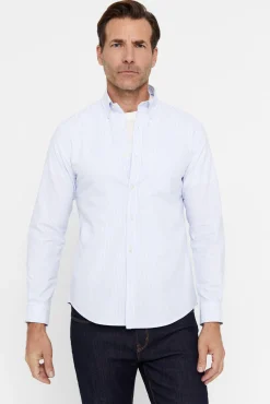 Camisa Oxford Rayas