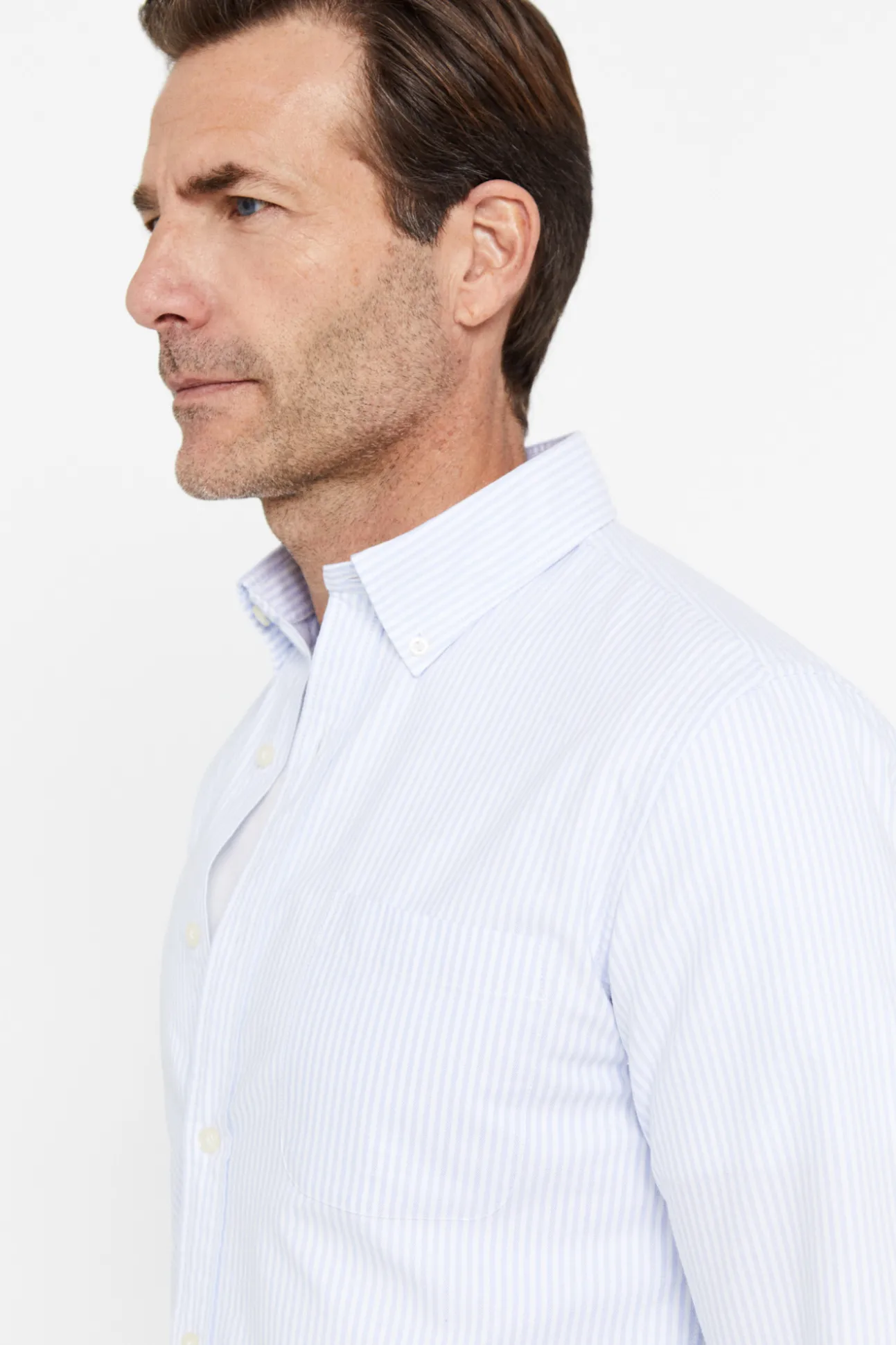 Camisa Oxford Rayas