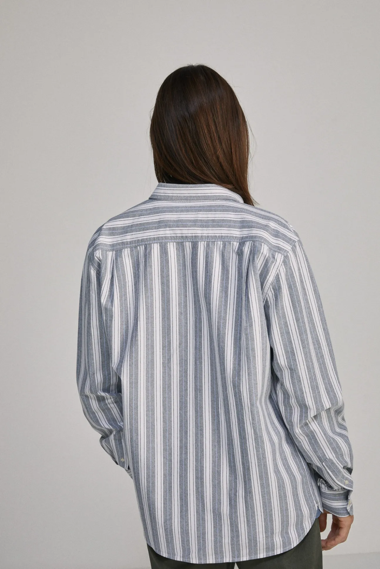 Camisa Oxford Rayas