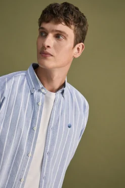 Camisa Oxford Rayas