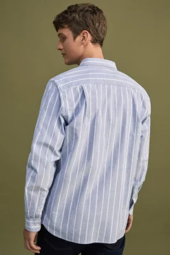Camisa Oxford Rayas
