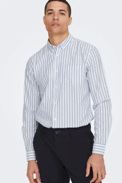 Camisa Oxford Rayas
