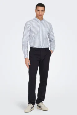 Camisa Oxford Rayas