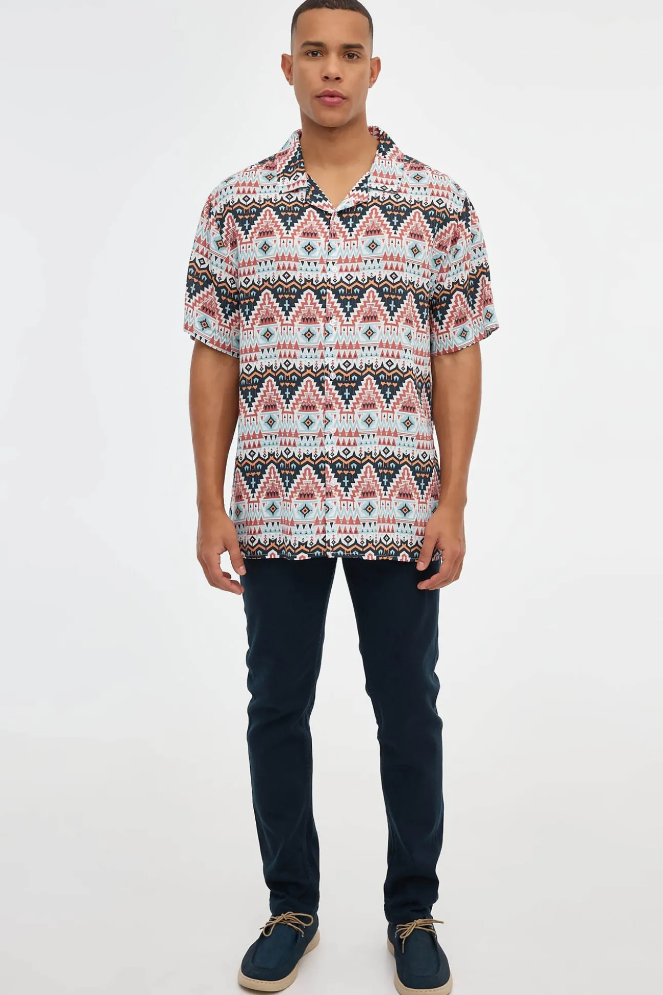 Camisa Print Geometrico