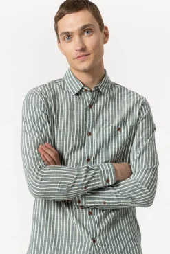 Camisa Regular Fit Rayas