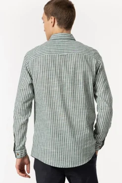 Camisa Regular Fit Rayas