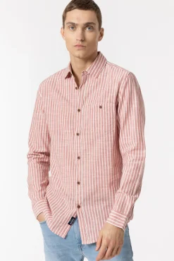 Camisa Regular Fit Rayas
