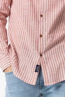 Camisa Regular Fit Rayas