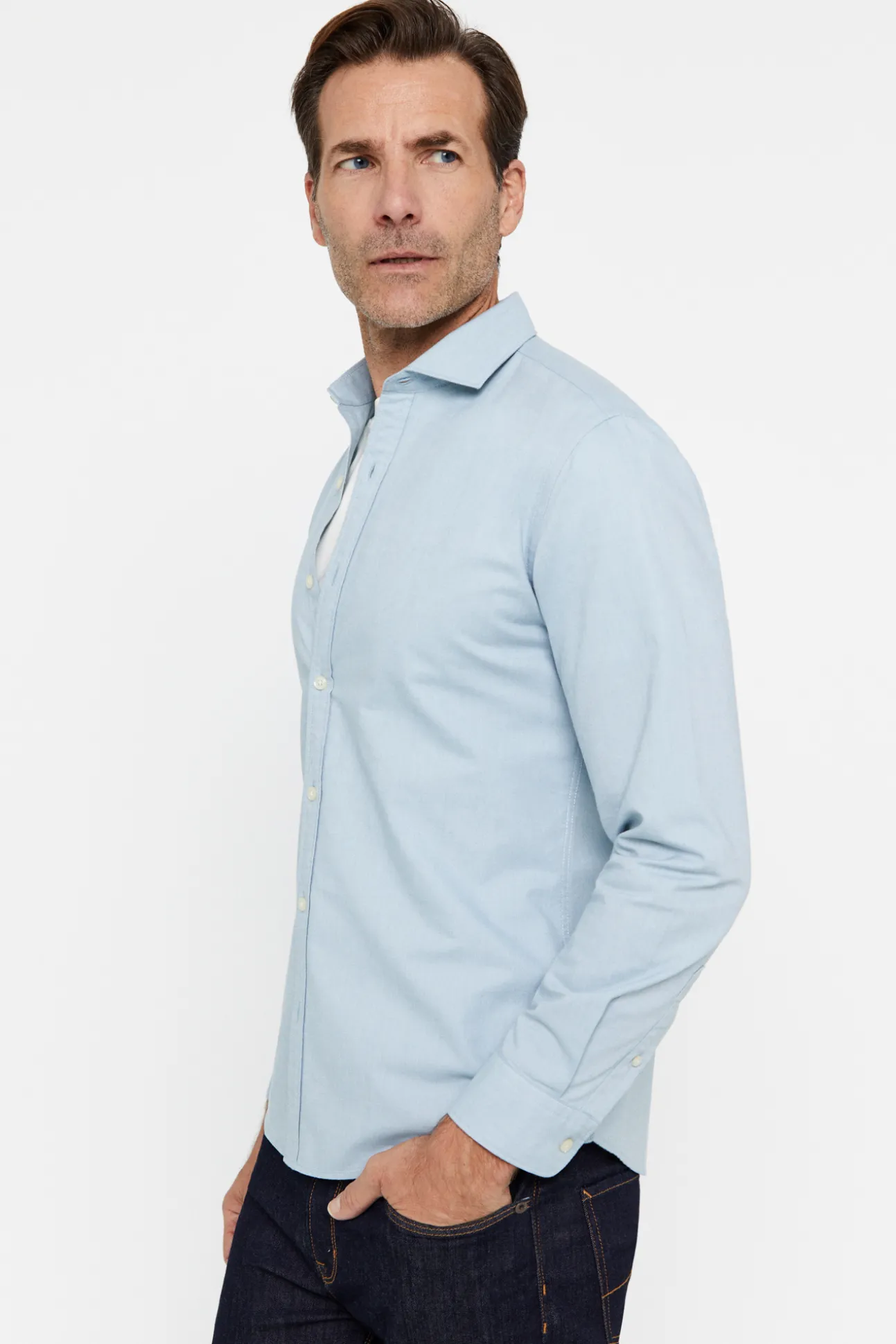 Camisa Slim Oxford Lisa