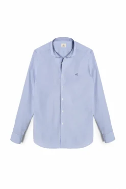 Camisa Slim Rayas Manga Larga 