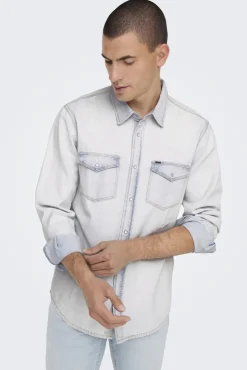 Camisa Tejido Denim