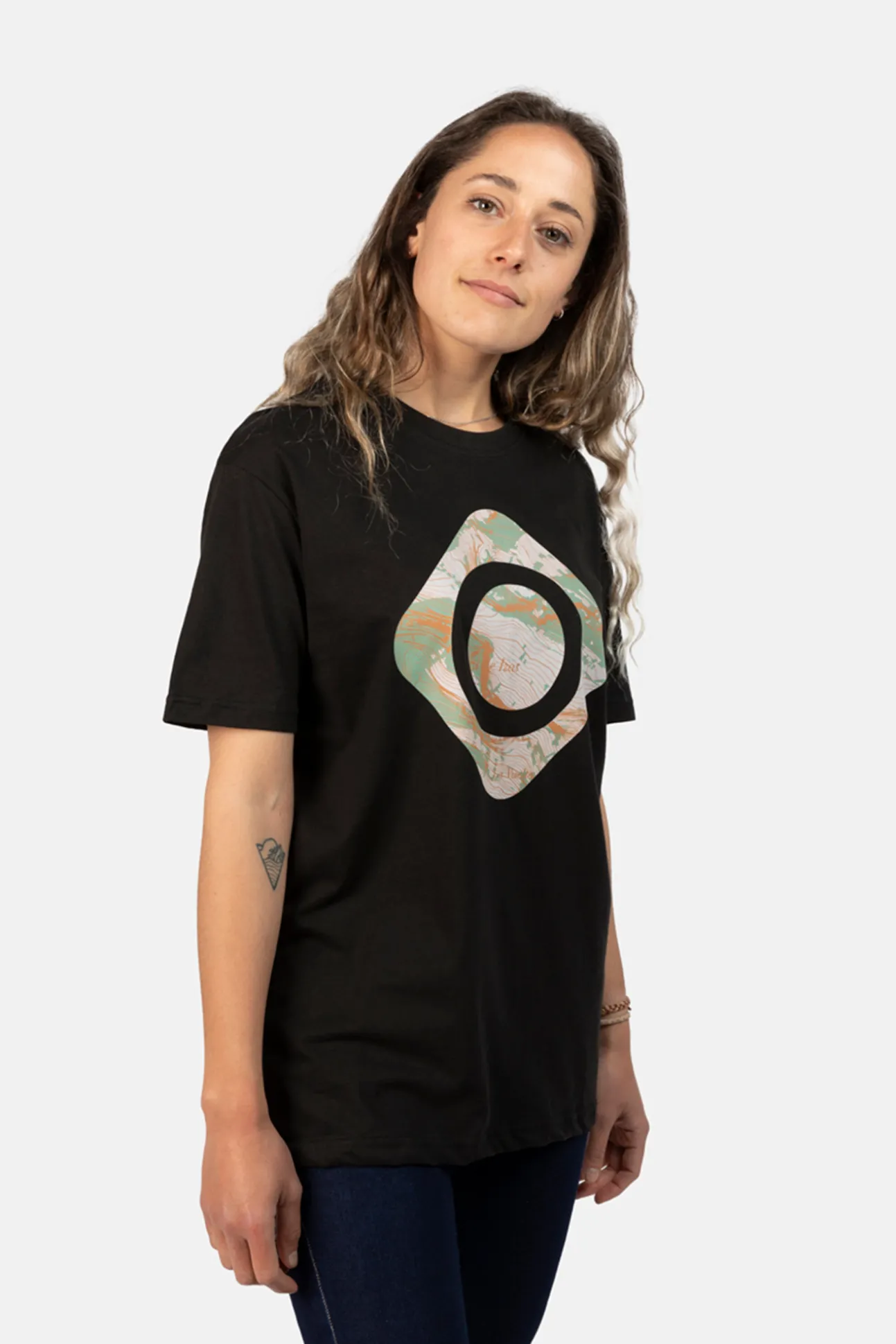 Camiseta De Manga Corta De Algodon Unisex Ena
