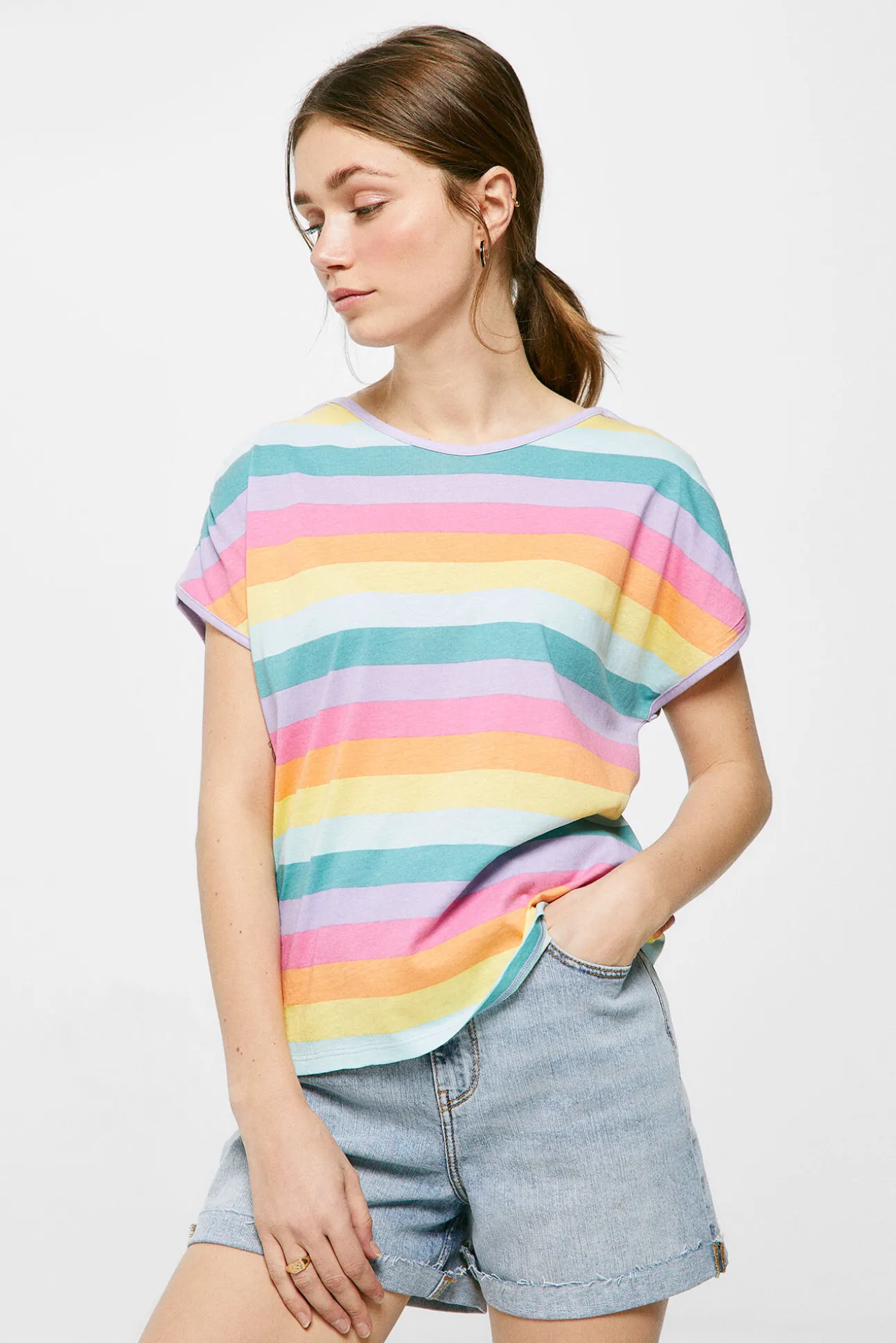 Camiseta Frunces Rayas