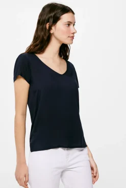 Camiseta Lisa Manga Tulipa