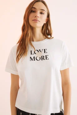 Camiseta Manga Corta 100% Algodon Frase