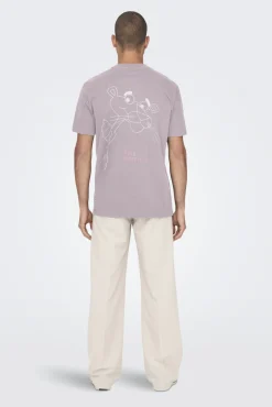 Camiseta Manga Corta Panthera Rosa