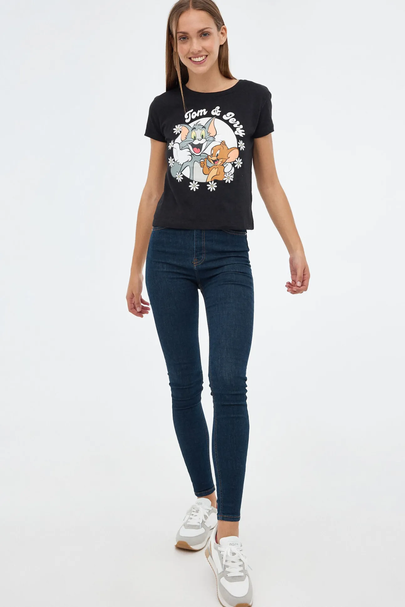 Camiseta Print Tom & Jerry