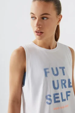 Camiseta Tirantes 100% Algodon Blanco