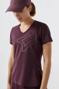 Camiseta Transpirable Morado