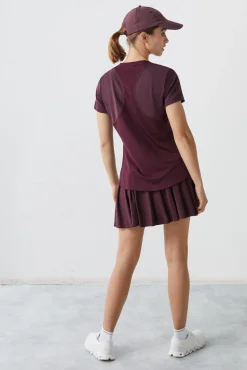 Camiseta Transpirable Morado