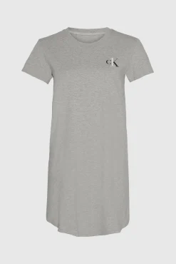 Camison De Algodon Con Logotipo De Calvin Klein