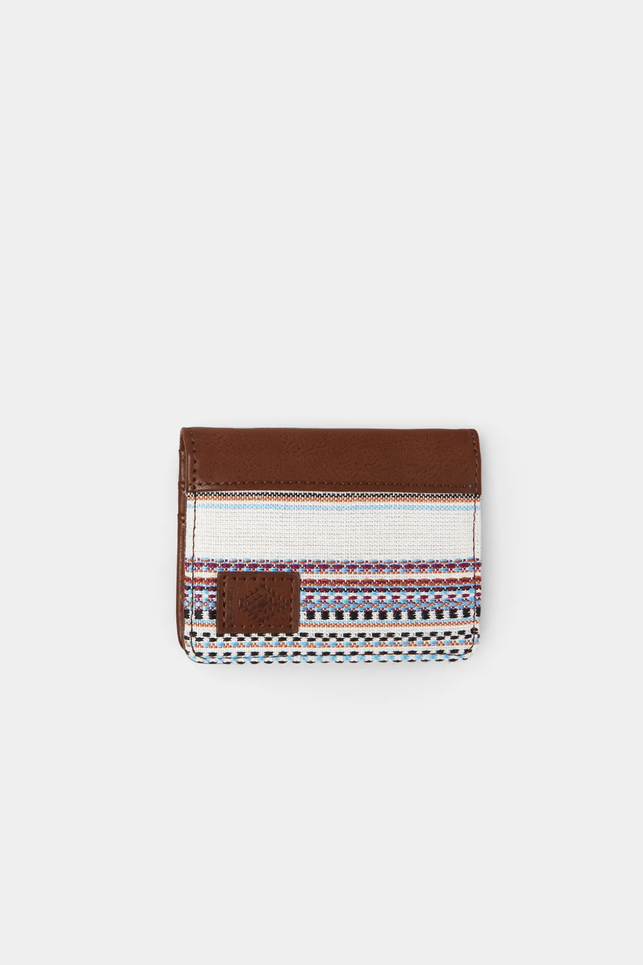 Cartera Slim Tejido Etnico