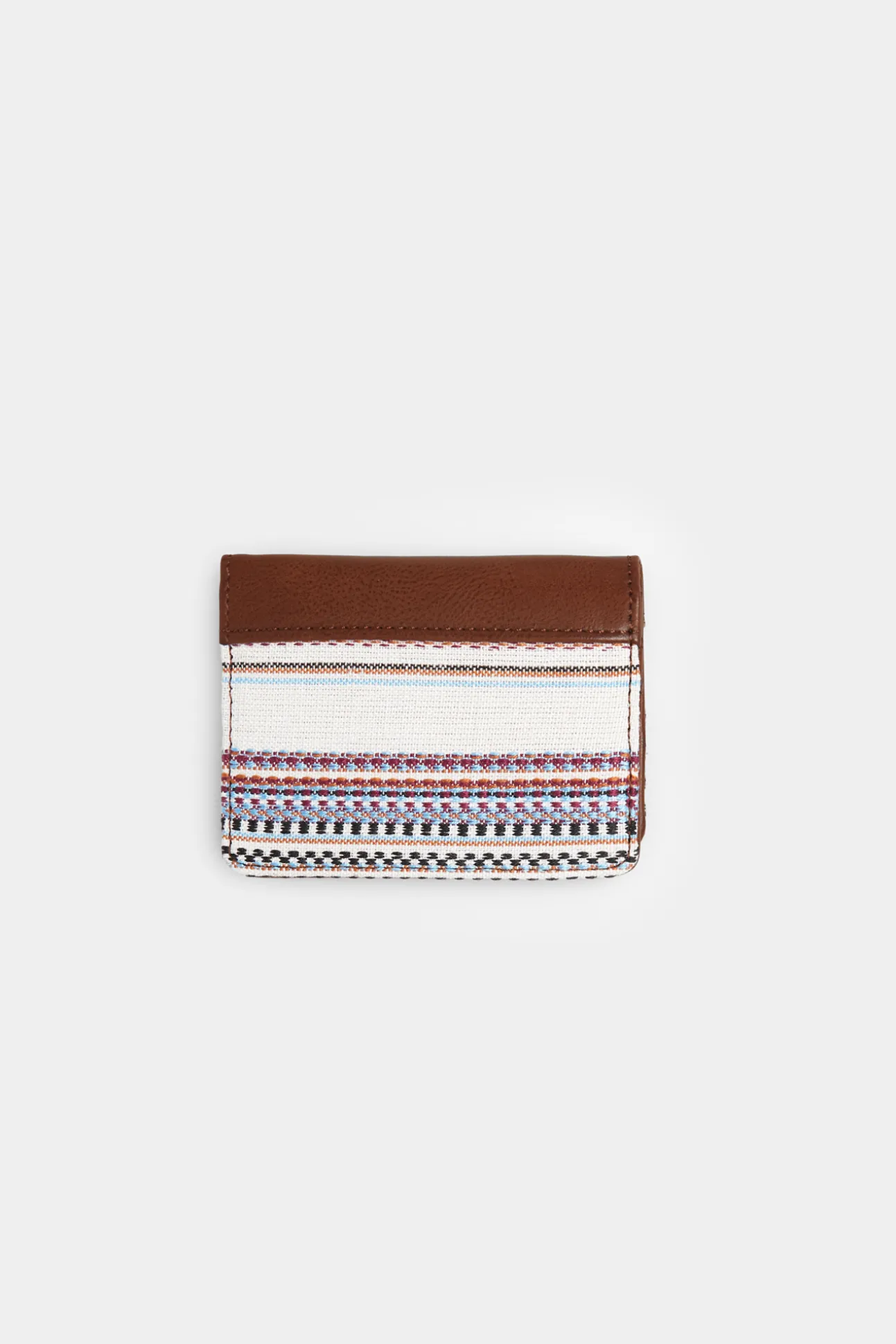 Cartera Slim Tejido Etnico