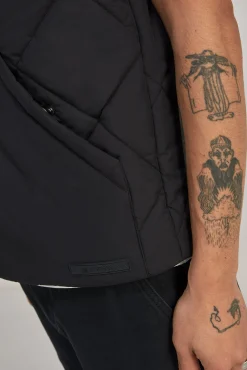 Chaleco Acolchado Cuello Bomber