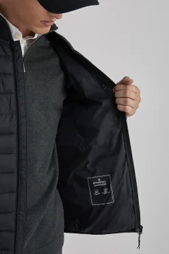 Chaleco Acolchado Cuello Bomber