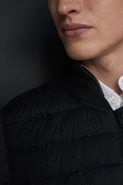 Chaleco Acolchado Cuello Bomber