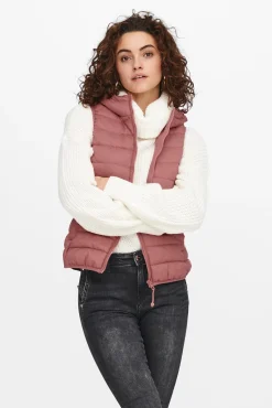 Chaleco De Mujer Ultraligero Con Capucha