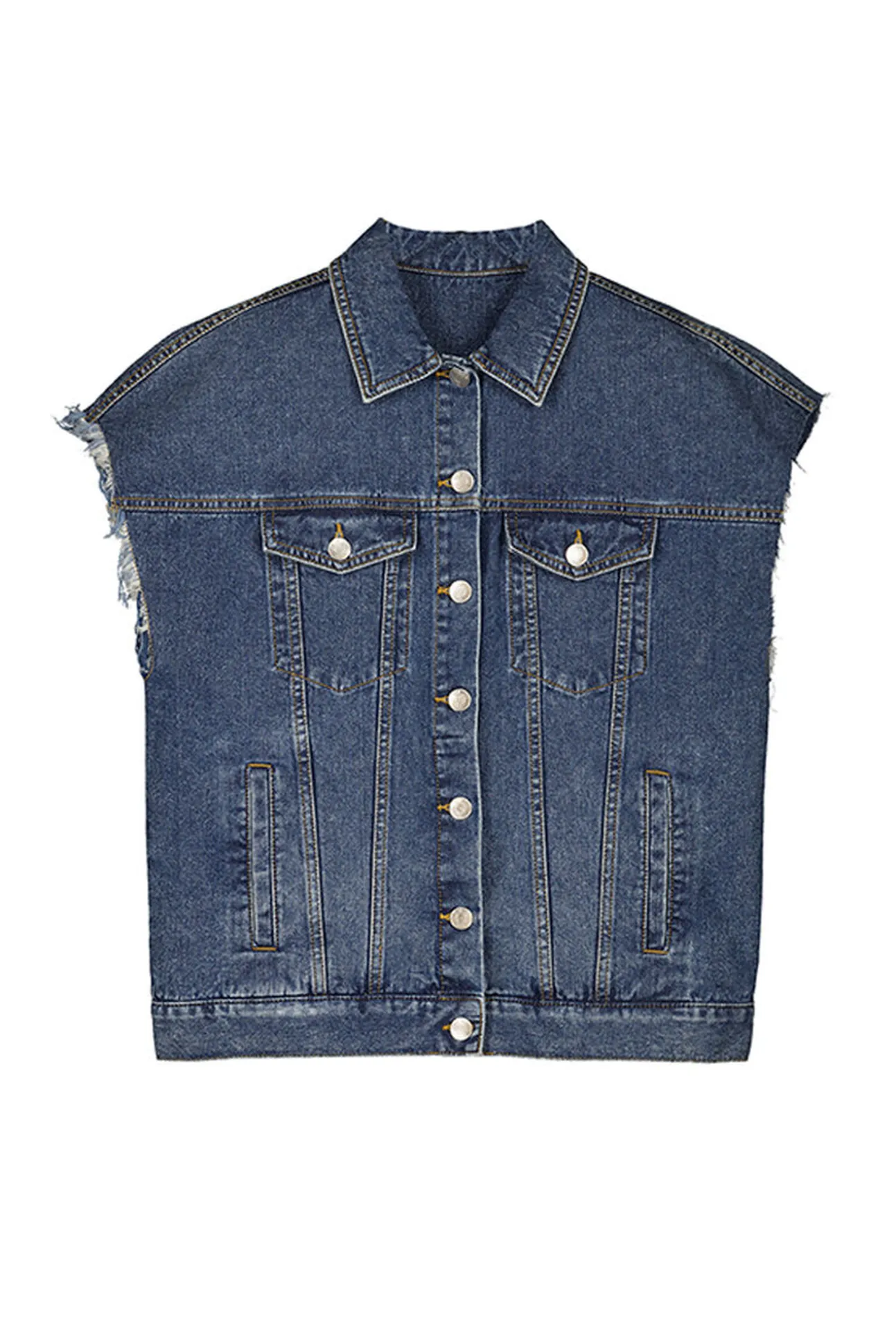Chaleco Vaquero Bordado