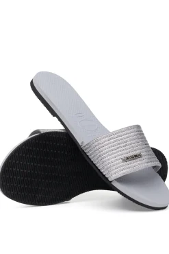 Chanclas Hav. You Malta Metallic