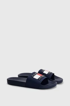 Chanclas Tommy Jeans Flag Azul Marino