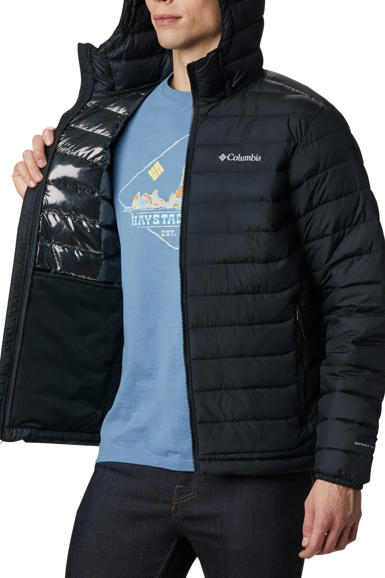 Chaqueta Con Capucha Columbia Para Hombre Powder Lite™