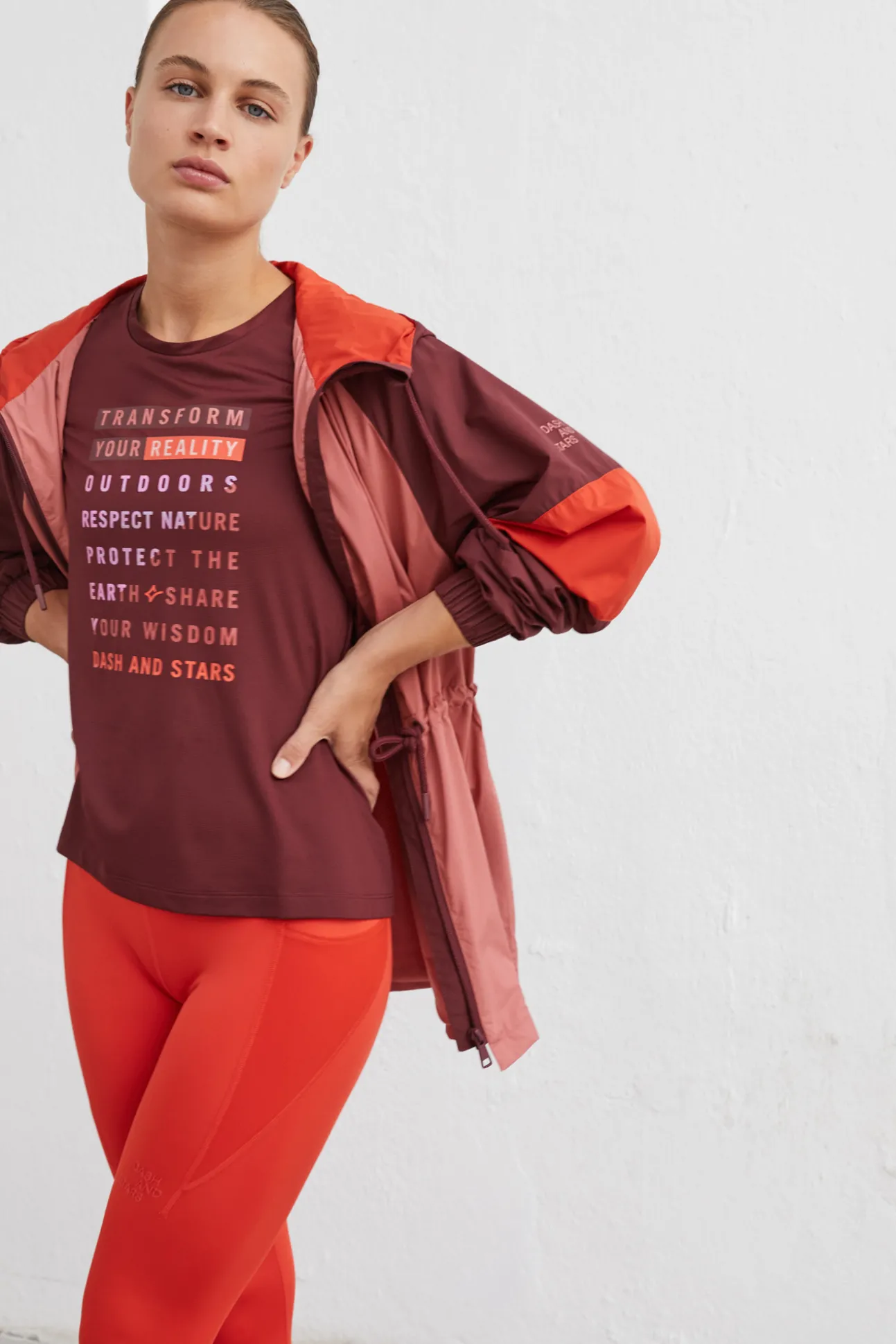 Chaqueta Tecnica Granate